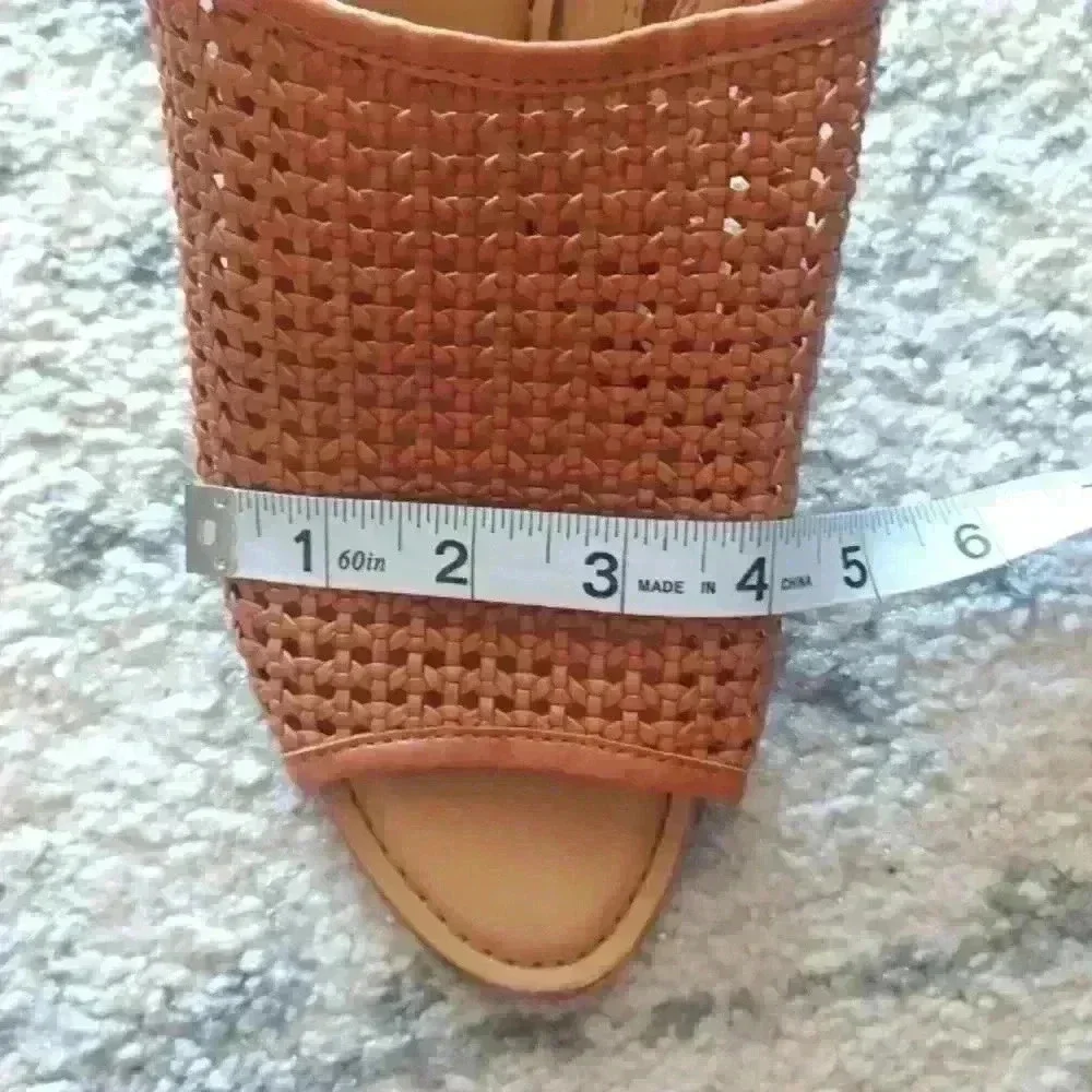 Franco Sarto stacked wedge